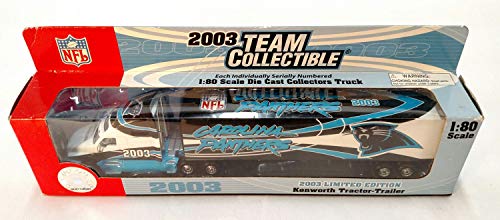 Carolina Panthers 2000 Limited Edition Die Cast Tractor Trailer 
