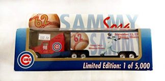 Chicago Cubs 1998 Limited Edition Sammy Sosa Commemorative Die Cast Tractor Trailer Collectible