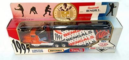 Cincinnati Bengals 1995 Limited Edition Matchbox Die Cast Tractor Trailer