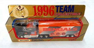 Cincinnati Bengals 1996 Limited Edition Matchbox Die Cast Tractor Trailer