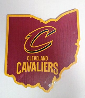 Cleveland Cavaliers NBA Indoor State Shape Sign