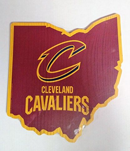 Cleveland Cavaliers NBA Indoor State Shape Sign