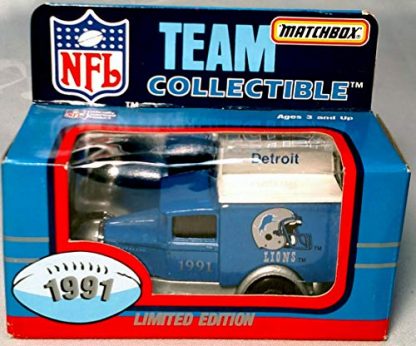 Detroit Lions 1991 Limited Edition Matchbox Die Cast Collectible