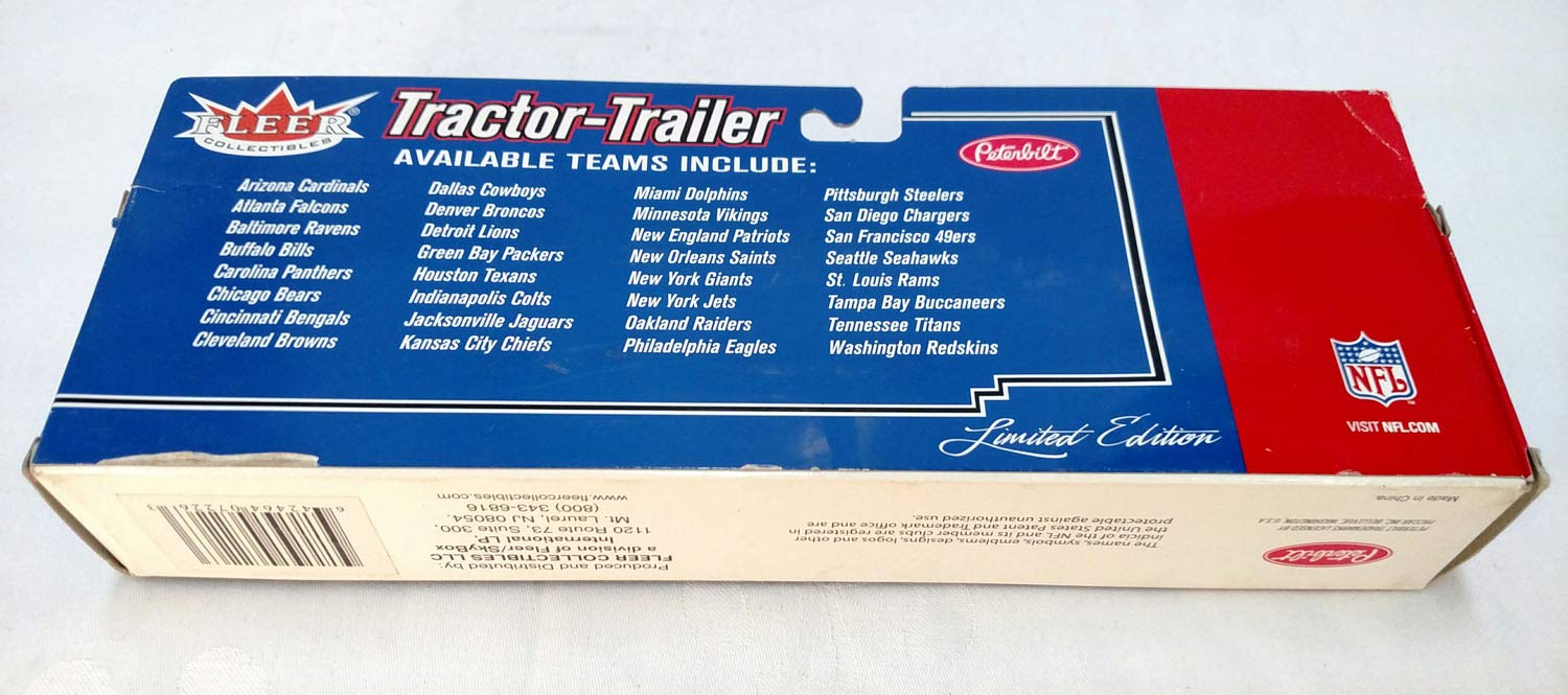 Detroit Lions 2004 Limited Edition Die Cast Tractor Trailer. 