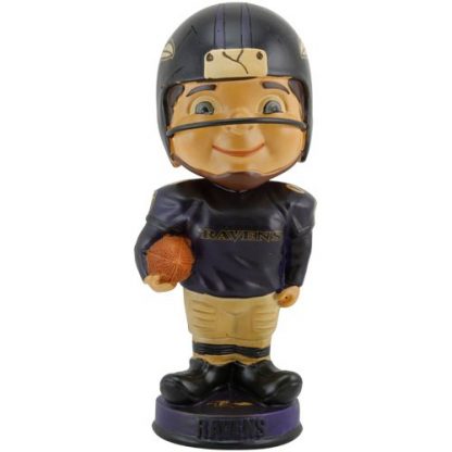 Baltimore Ravens Bobblehead Doll Team Retro