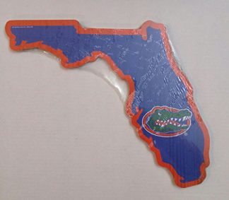 Florida Gators NCAA Licensed Indoor State Shape Sign