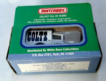 Indianapolis Colts 1990 Limited Edition Matchbox Die Cast Milktruck - Image 3