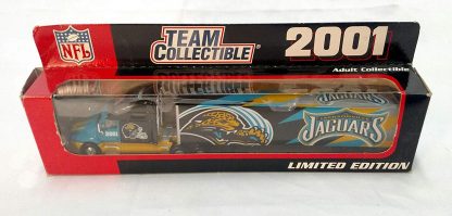 Jacksonville Jaguars 2001 Limited Edition Die Cast Tractor Trailer Collectible