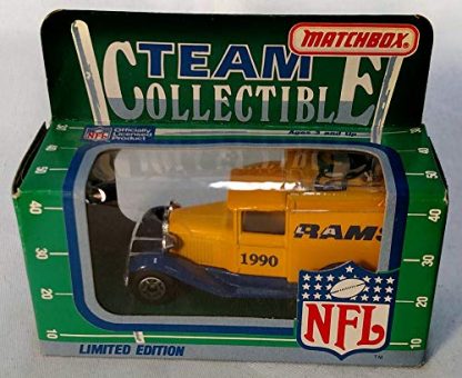 Los Angeles Rams 1990 Limited Edition Matchbox Die Cast Collectible