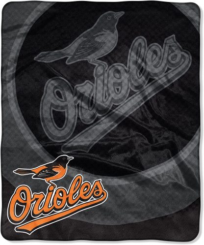 Baltimore Orioles Jersey Plush Throw Blanket 50×60