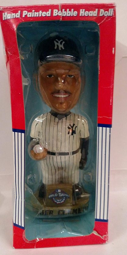 MLB New York Yankees Roger Clemens World Series Hand Painted Bobblehead - Image 4