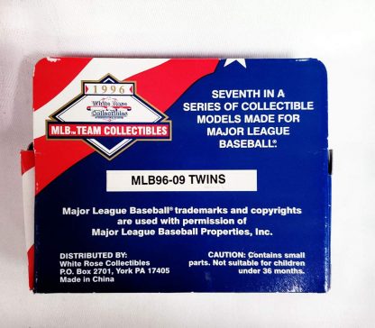 Minnesota Twins 1996 Limited Edition Die Cast Collectible - Image 4
