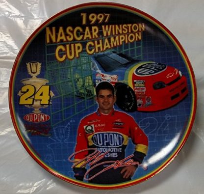 NASCAR Jeff Gordon #24, Ceramic Collector Plate - 1997 Winston Cup Champion