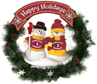 Snowman-Christmas-Wreath-Florida-State