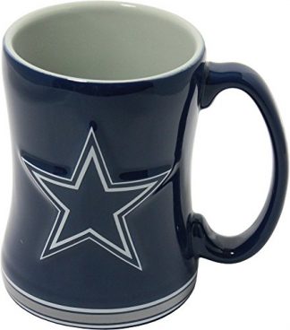 Dallas Cowboys Relief Coffee Mug 14 oz