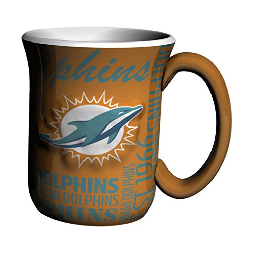 NFL Miami Dolphins Personalized Coffee Mug 11oz White