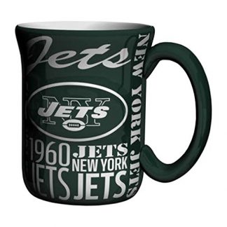 New York Jets Spirit Coffee Mug 17 oz