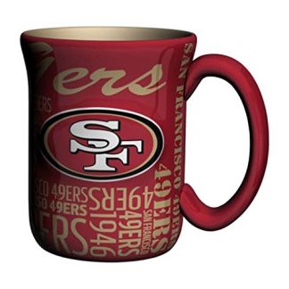 San Francisco 49ers Spirit Coffee Mug 17 oz