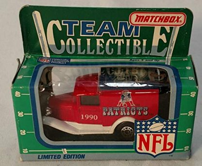 New England Patriots 1990 Limited Edition Matchbox Die Cast Collectible
