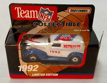 New England Patriots 1992 Limited Edition Diecast Matchbox Collectible