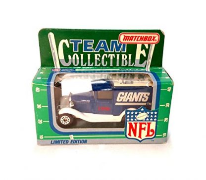 New York Giants 1990 Limited Edition Matchbox Die Cast Collectible