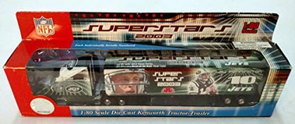 New York Jets Chad Pennington Superstars 2003 Limited Edition Die Cast Tractor Trailer