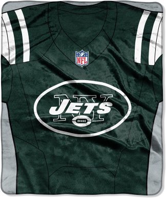 New York Jets Royal Plush Blanket Throw 50 x 60