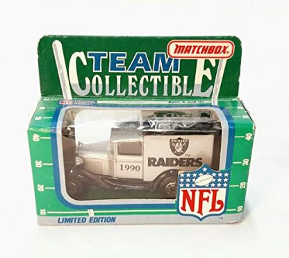 Oakland Raiders 1990 Limited Edition Matchbox Die Cast Collectible