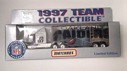 Oakland Raiders 1997 Matchbox Diecast Tractor Trailer