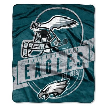 Philadelphia Eagles Plush Fleece Blanket Throw 50 x 60