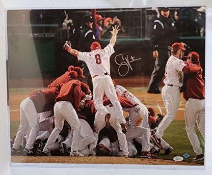 Phillies Shane Victorino Signed Auto 16x20 Photo w/COA