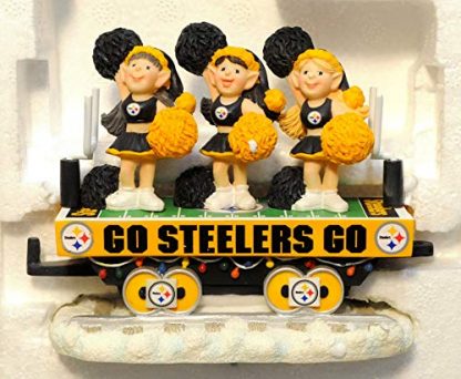 Pittsburgh Steelers Holiday Halftime Rail w/COA - Image 3