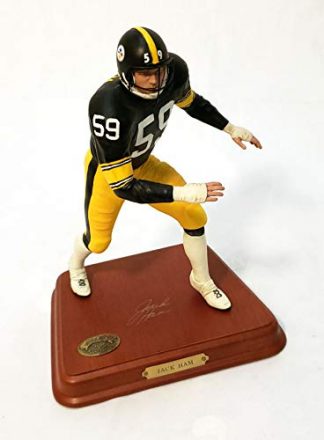 Pittsburgh Steelers Jack Ham Danbury Mint Sculpture w/COA