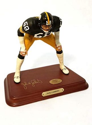 Pittsburgh Steelers Jack Lambert Danbury Mint Statue Figurine w/COA