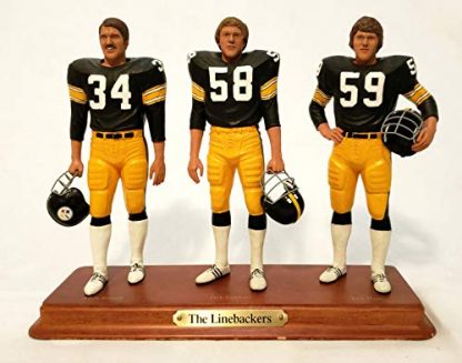 Pittsburgh Steelers The Linebackers Danbury Mint Statue Figurine w/COA