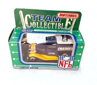 San Diego Chargers 1990 Limited Edition Matchbox Die Cast Collectible