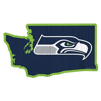 Seattle Seahawks State Wood Sign