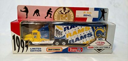 St. Louis Rams 1995 Limited Edition Matchbox Die Cast Tractor Trailer