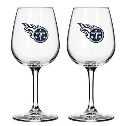 Tennessee Titans 12 oz. Wine Glass Set of 2