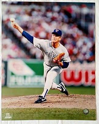 Texas Rangers Nolan Ryan Pitching Action 16 x 20 Photo