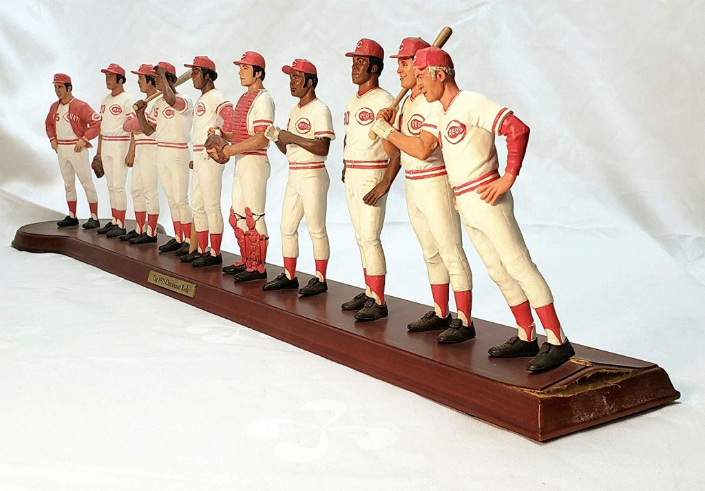 The 1975 Cinncinnati Reds Statue Figurine - Danbury Mint - SWIT Sports