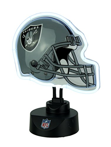 Oakland Raiders Helmet For Game Room Man Cave Neon Sign 