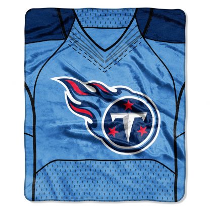 Tennessee Titans Royal Plus Raschel Throw Blanket 50x60