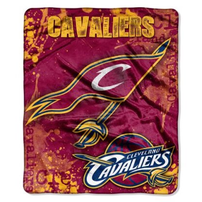 Cleveland Cavaliers Plush Raschel Throw Blanket 50 x 60