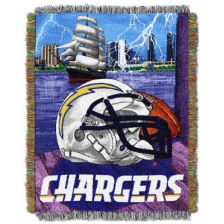 Los-Angeles-Chargers-Woven-Tapestry-Throw-Blanket