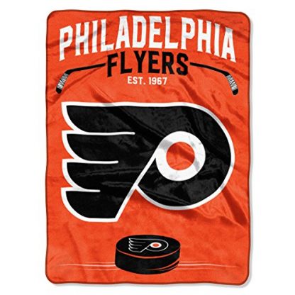 Philadelphia Flyers Plush Raschel Throw Blanket 60 x 80