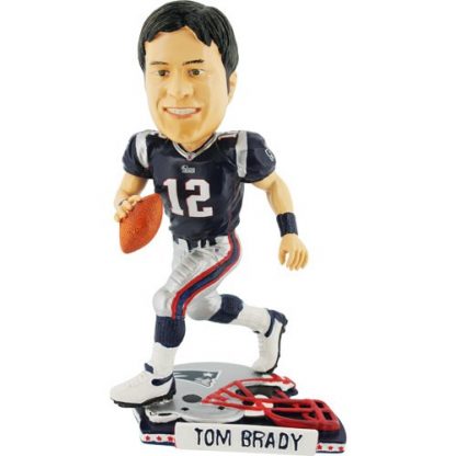 Tom Brady New England Patriots Helmet Base Bobblehead