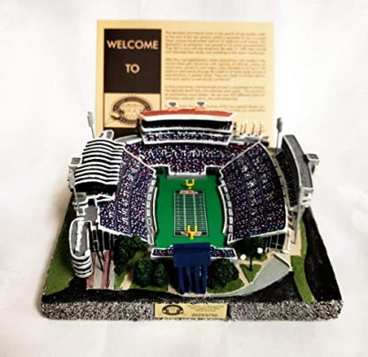 University of Mississippi "Ole" Miss Rebels Gold Series Stadium Replica