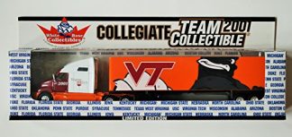 VIRGINIA TECH HOKIES 2001 NCAA Diecast Semi Peterbilt Tractor Trailer Truck