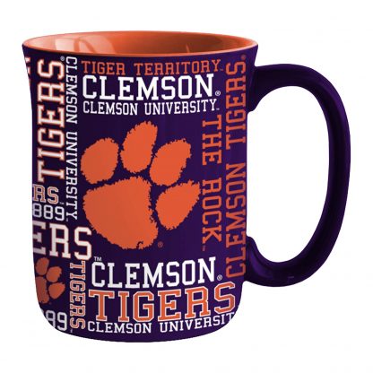 Clemson Tigers Spirit Coffee Mug 17 oz